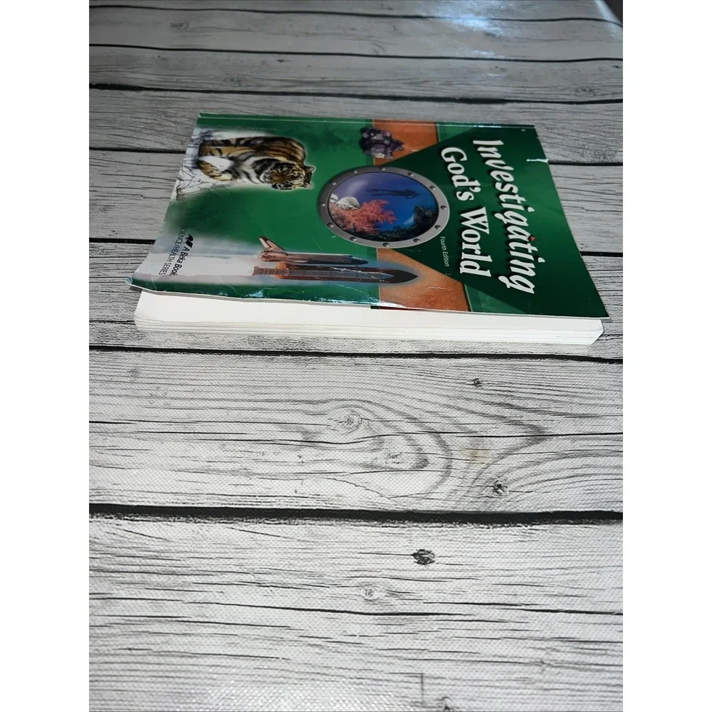 Investigating God's World Textbook Science Health Fourth Edition Softcover